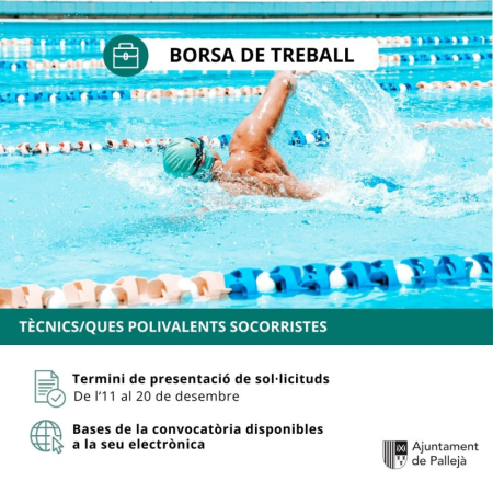 Borsa de treball de tècnics/ques polivalents socorristes