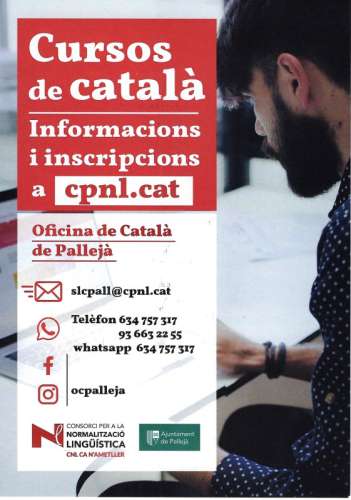 Cartell inscripcions Cursos de Català