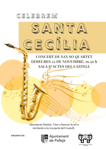 Cartell informatiu - Concert de Santa Cecília
