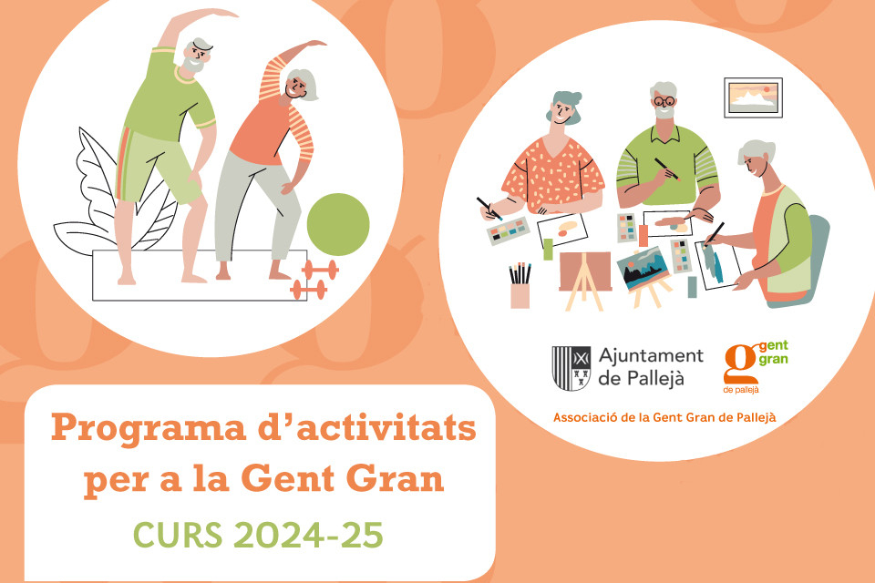 Activitats Gent Gran curs 2024 2025