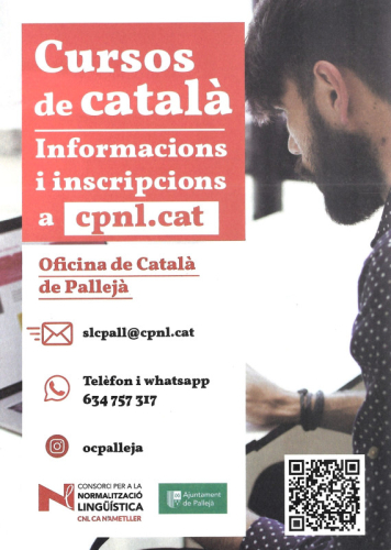 Cartell dels cursos de català