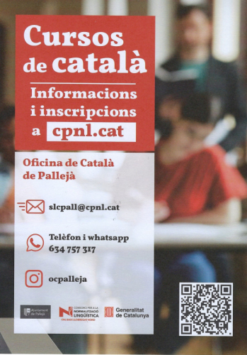 Full volander dels cursos de català 2024-2025