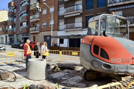 Obres carrers Mercat i Molins Parera