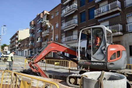 Obres carrers Mercat i Molins Parera